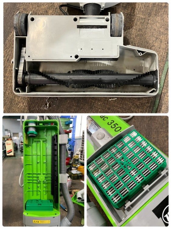 蔵王産業 業務用カーペット掃除機 ビーターバック350-II 6.5L 単相100V