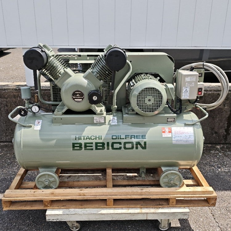 HITACHI/日立 3.7OP-9.5GB6 3.7kW/5馬力 レシプロコンプレッサー