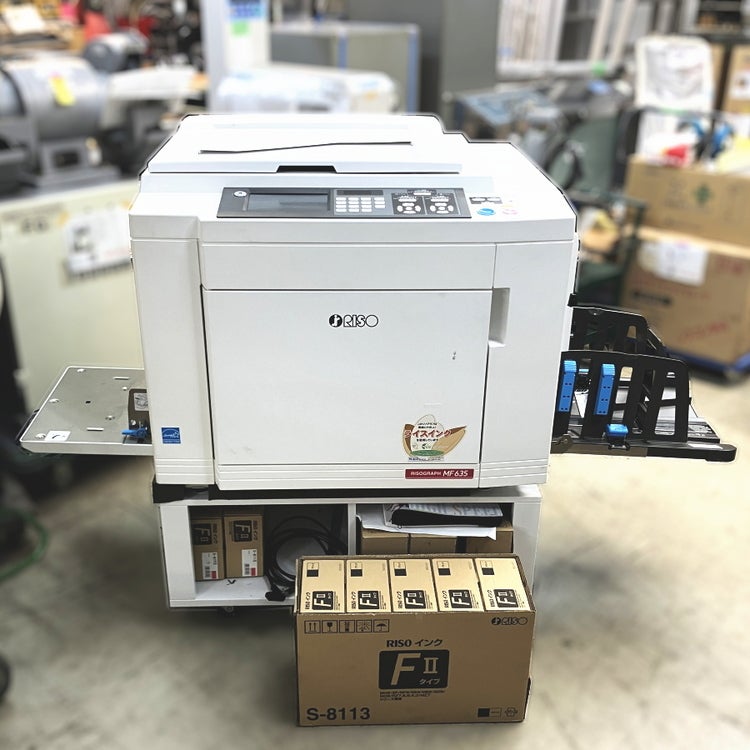 理想科学 印刷機（輪転機）ME635 RISOGRAPH A3対応印刷機 理想科学 輪転機