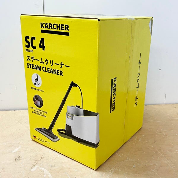大特価！！新品未使用KARCHER SC4 スチームクリーナー 廃盤のため希少品 箱無し・新品未使用】KARCHER スチームクリーナー SC 4 DELUXE SC 4