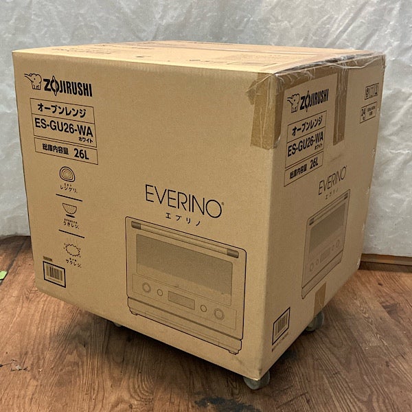 ZOJIRUSHI/象印 EVERINO ES-GU26-WA オーブンレンジ 26L ホワイト 電子