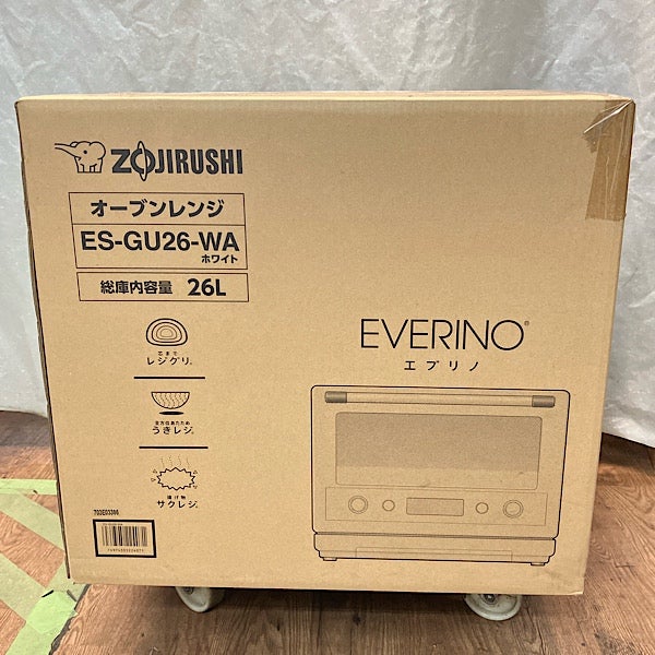 ZOJIRUSHI/象印 EVERINO ES-GU26-WA オーブンレンジ 26L ホワイト 電子