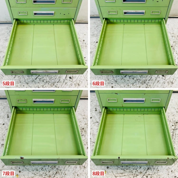 8段 ツールキャビネット W500×D550×H875 | 機械工具のMugendouネット