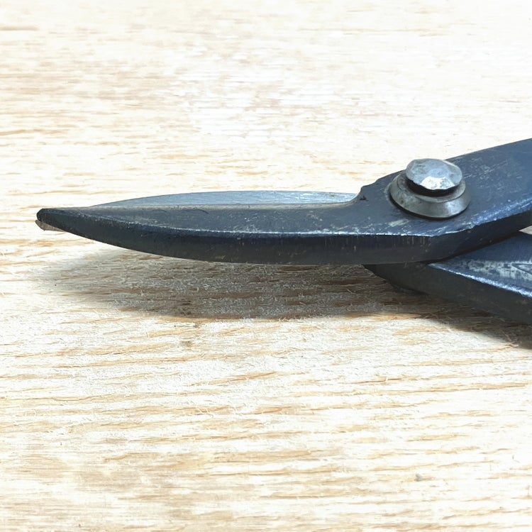 ろ政 180mm 金切鋏 直刃 板金ハサミ／ブリキバサミ | 機械工具の