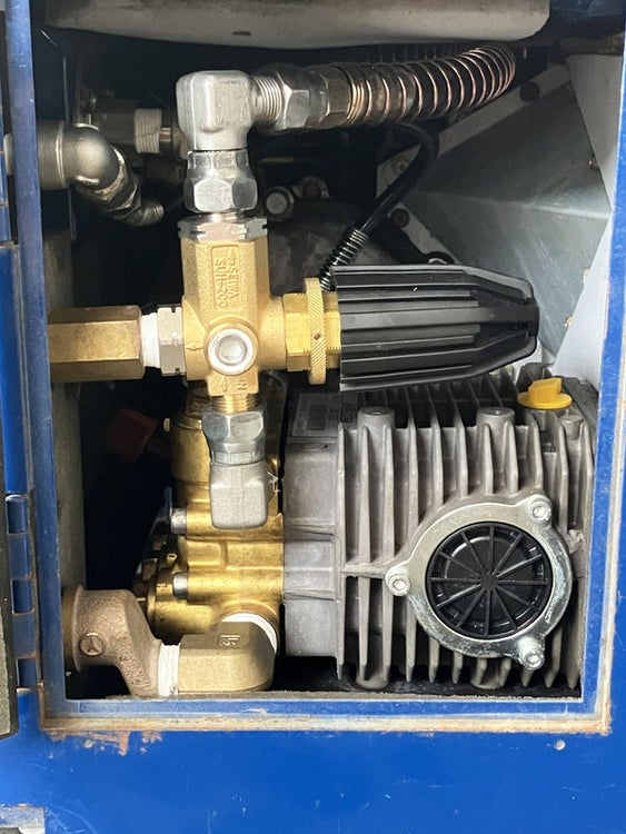 分解整備済】SEIWA/精和産業 14.7MPa 13L/min エンジン式高圧洗浄機 JC