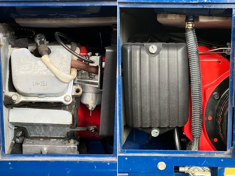 分解整備済】SEIWA/精和産業 14.7MPa 13L/min エンジン式高圧洗浄機 JC