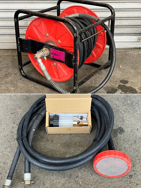 分解整備済】SEIWA/精和産業 14.7MPa 13L/min エンジン式高圧洗浄機 JC