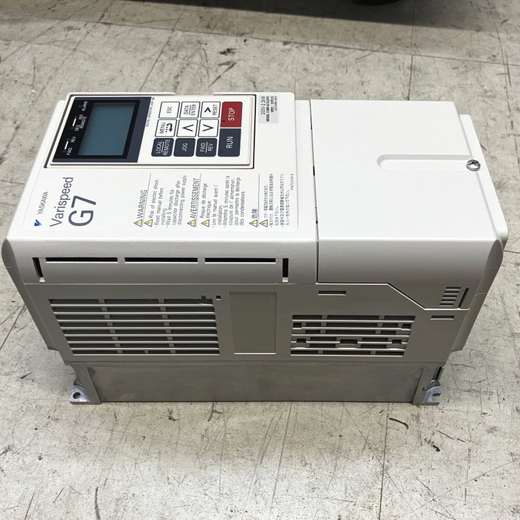YASKAWA/安川電機 2.2kW インバータ Varispeed G7 CIMR-G7A22P2 | 機械