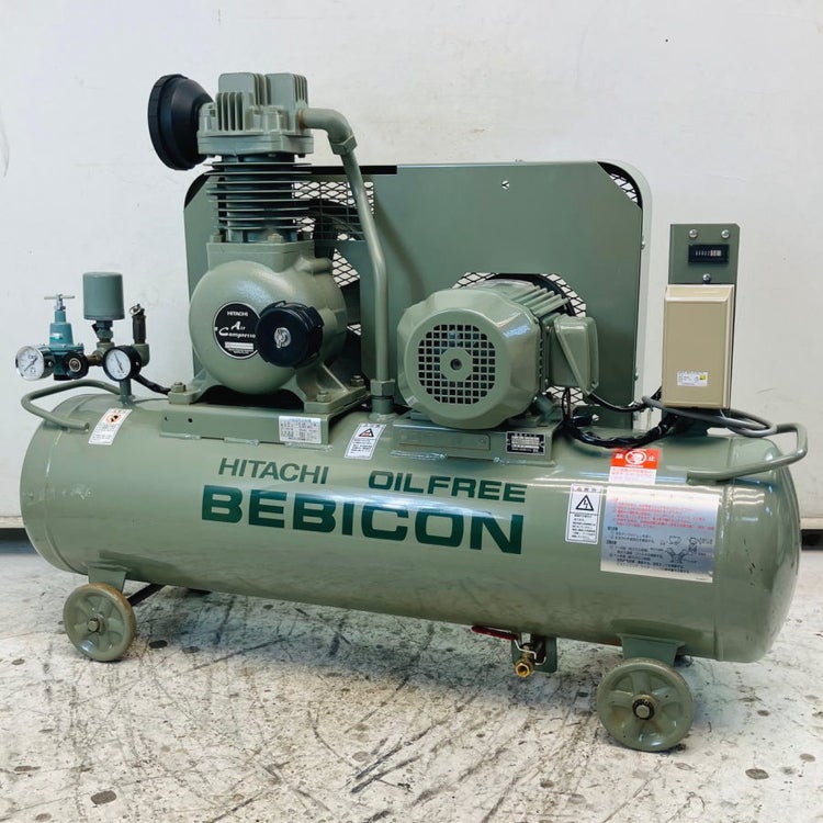 HITACHI/日立産機 1.5OP-9.5GB6 2馬力/1.5kW オイルフリーレシプロ