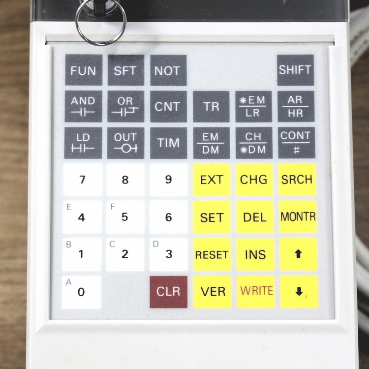 OMRON/オムロン CQM1-PR001-E プログラミングコンソールユニット PLC