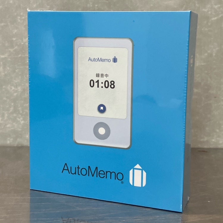 ソースネクスト ボイスレコーダー AutoMemoS ホワイト SOURCENEXT/ソースネクスト AutoMemo S AMSWH AIボイスレコーダー 16GB